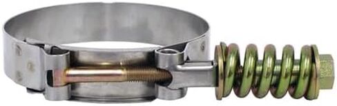 Tectran HTS306-R Hose Clamp 3 1/16 In. To 3 3/8 In., Stainless Steel, T Bolt, Spring Load in Saudi Arabia