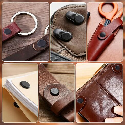 145 مجموعة من براغي شيكاغو للجلود، 7 مقاسات M5x4/5/6/8/10/12/15 مم مجموعة مسامير برغي معدنية سوداء لأحزمة تجليد الكتب للمشاريع الجلدية DIY in Kuwait