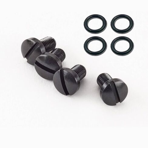 براغي مشقوقة مع حلقات دائرية لمقابض 1911، و416 براغي بديلة من الفولاذ المقاوم للصدأ بلمسة نهائية من أكسيد أسود in Kuwait