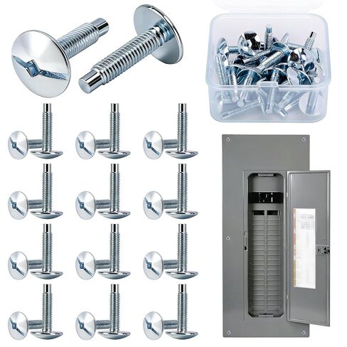 26 قطعة من براغي استبدال غطاء مركز التحميل، براغي لوحة مركز التحميل المتوافقة مع S106 وECTS2، برغي لوحة كهربائية من الزنك لمراكز تحميل الصناديق الكهربائية in Kuwait