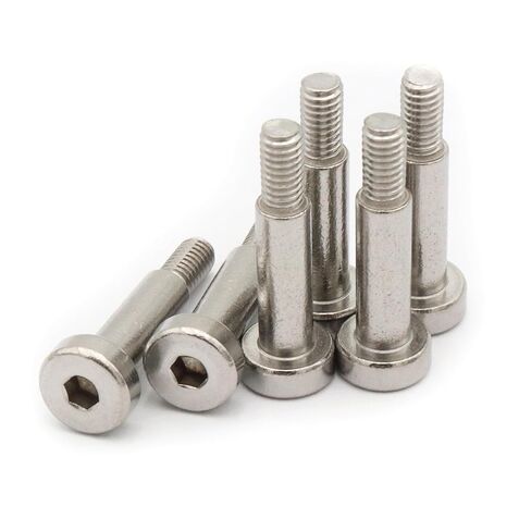 15pcs Hex Socket Shoulder Bolt, 8mm x M6 x 20mm Hex Socket Shoulder Bolt, 304 Stainless Steel (Silvery) in Saudi Arabia