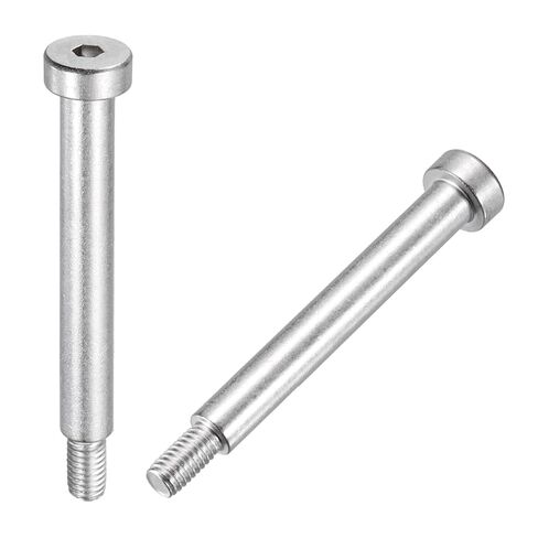 MECCANIXITY 2 Pcs 304 Stainless Steel Shoulder Bolt 12mm Shoulder Dia 16mm Shoulder Length M10x1.5 Thread Hex Socket Shoulder Bolts for Hydraulic Injection Molding Machinery Industries in Saudi Arabia