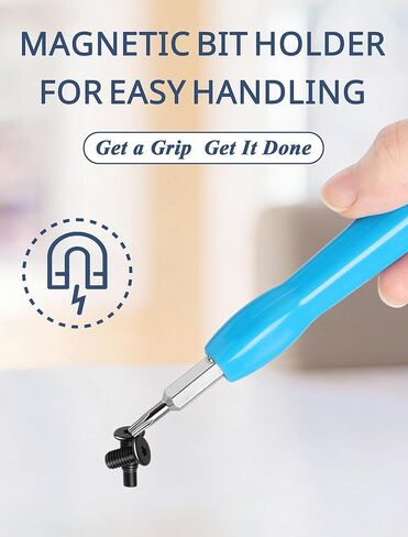 Doorbell Screwdriver Replacement Kits, Double-Ended Torx T6 T15 Video Doorbell Camera Screwdriver with 20Pcs Security Screws for Battery Change & WiFi Password Reset, Fits All Video Doorbell Models in Saudi Arabia