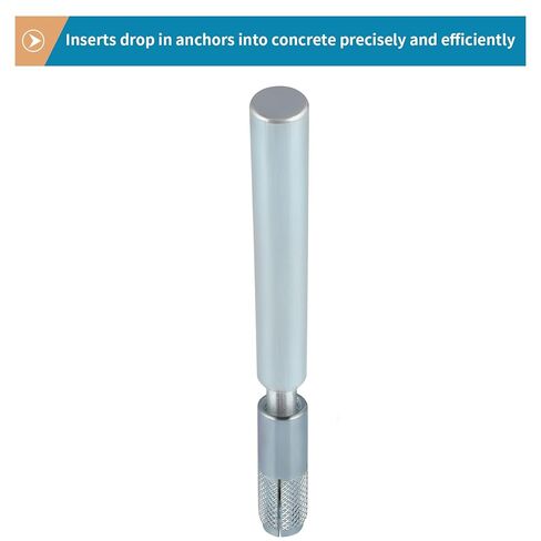 25 Pcs Drop in Anchors with 1 Pcs Hand Setting Tool, 1/2"-13 Female Thread Expansion Anchors for Concrete in Kuwait