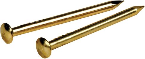 Escutcheon Pins, Brass-Plated, 1-In. x 16, 1.5-oz. in Saudi Arabia