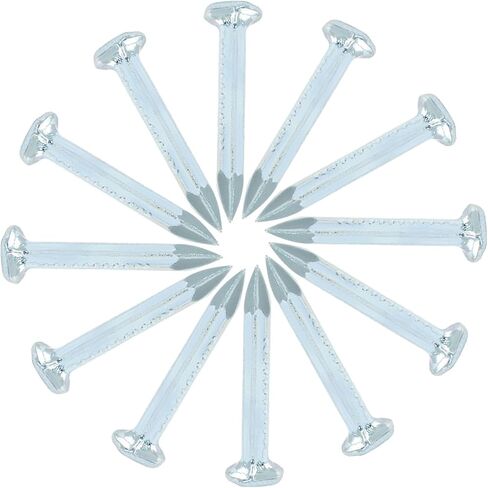 Hordion 100pcs Hardware Nails 0.79 inch, Carbon Steel Cement Nails Masonry Nails for Concrete Brick Woodworking Picture Hanging in Saudi Arabia