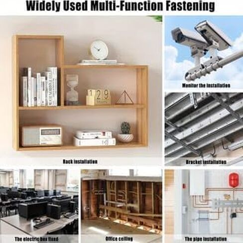 Nails for Manual Steel Nail Gun, 200 pcs Round Nails Wall Fastening Tool, for Concrete Ceiling Cable Ducts Fixed Slotting Device Repair Tool Home DIY Nail Gun Accessories in Saudi Arabia
