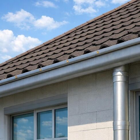 20 قطعة من مسامير المزراب مقاس 8 بوصات مع حلقة معدنية وأظافر مزراب متينة وأظافر مزراب السقف سهلة التركيب، مثبتات مزراب آمنة لتجديد وصيانة المزاريب in Kuwait