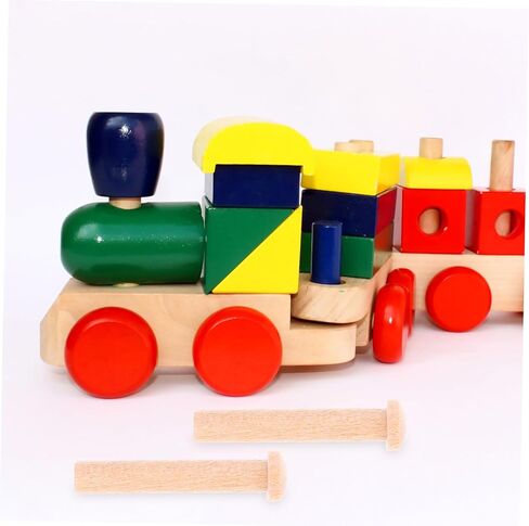 NUOBESTY 20pcs Miniature Wooden Nails Solid Wood Crafting Rods for Train Wheels and Woodworking Projects Wood Nails for Crafts in Saudi Arabia
