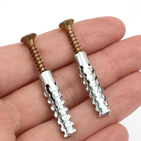 10Sets Anti-Loose Anchors Drilling Plugs Serrated Expansion Screws Nails Fasteners Drilling Bolt Kits in Saudi Arabia