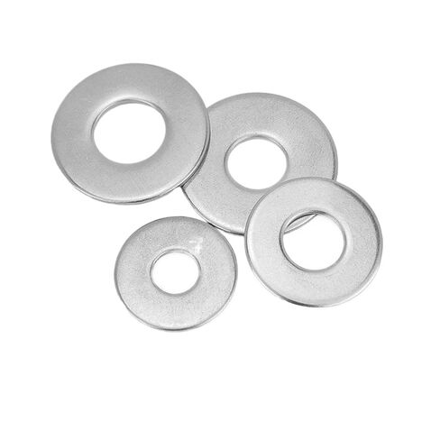 GB97 DIN125 A2-70 304 Stainless Steel Flat Washer Plain M2 /3/4 /5/6 /8/10 /12/14 /16/18 /20/22 /24/27(1PCS M24) in Saudi Arabia