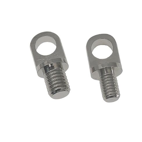 Brass Stud Nuts & Eye Bolts with Hole M3/M4/M5/M6/M8/M10 - Copper Lifting Screws Set(5pcs M6x12) in Saudi Arabia