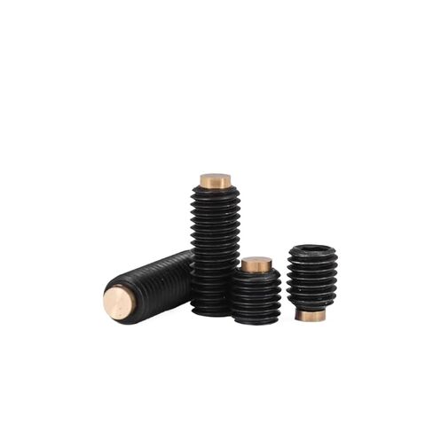 12.9 Grade Strength Hexagonal Copper Head Buffer Screw/Black Headless Bolt M3M4M5M6M8M12(4pcs M5x30x3x1.8) in Saudi Arabia