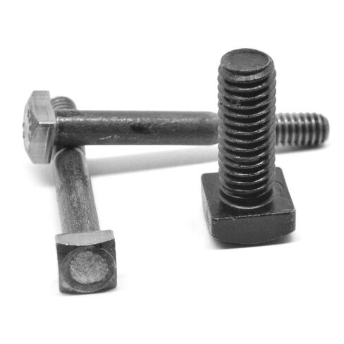 1/4"-20 x 1 1/4" (PT) Coarse Thread A307 Grade A Square Head Machine Bolt Low Carbon Steel Plain Finish Pk 50 in Saudi Arabia