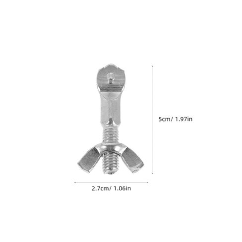 4 قطع إصلاح مسمار المنشار - رؤوس مسامير جزء منشار الحديد لاستبدال منشار المرافق - أجهزة منشار النجارة لتركيب الشفرة بنفسك in Kuwait
