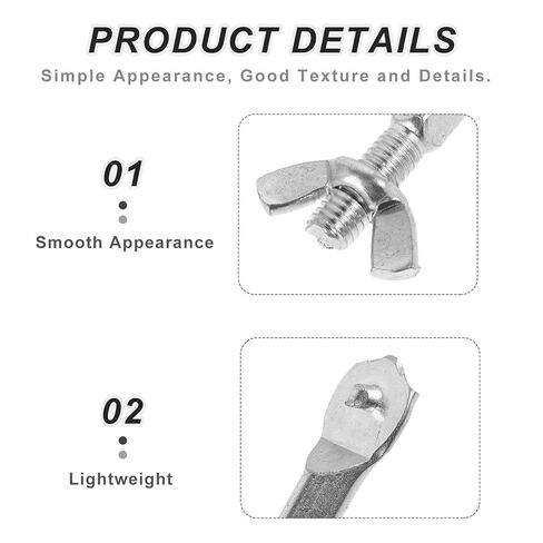 4 قطع إصلاح مسمار المنشار - رؤوس مسامير جزء منشار الحديد لاستبدال منشار المرافق - أجهزة منشار النجارة لتركيب الشفرة بنفسك in Kuwait