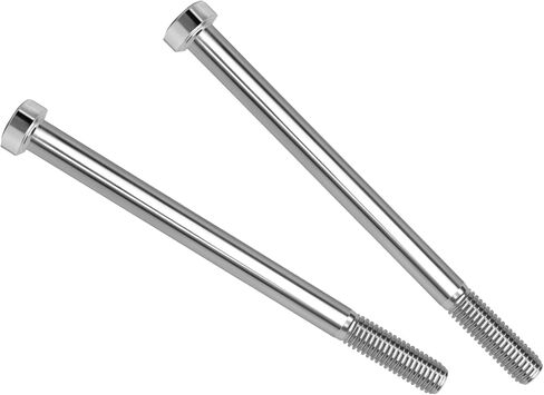 018-0004-00 مسمار لولبي سداسي الرأس، لـ Bad Boy 1/2-13 × 7 مسمار عجلة، مسمار تثبيت عجلة عالي القوة مضاد للصدأ - قطعتان﻿ in Kuwait