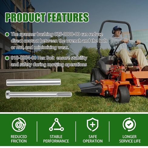 025-0008-00 & 018-0004-00 البطانات ذات العجلات الأمامية لجزازة العشب، متوافقة مع سلسلة Bad Boy MZ Magnum Rambler وScag Cheetah in Kuwait