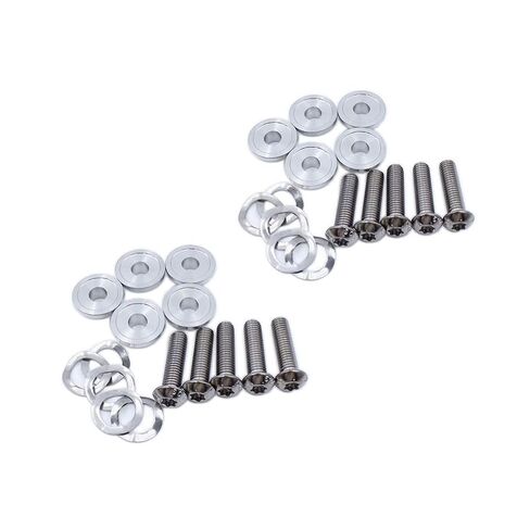YDDVEHI 2X Brake Rotor Bolts Hardwares for Harley Electra Glide Road King Street Glide Road Glide 2009-2023 Enforcer Impeller Wheel Rotor Bolts Washers Hardwares in Saudi Arabia