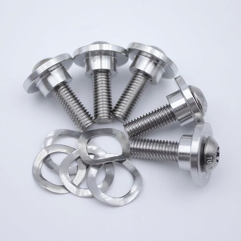 YDDVEHI 2X Brake Rotor Bolts Hardwares for Harley Electra Glide Road King Street Glide Road Glide 2009-2023 Enforcer Impeller Wheel Rotor Bolts Washers Hardwares in Saudi Arabia