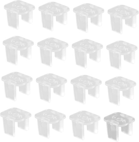 DOITOOL 200pcs Plastic Led Strip Clips for Easy Installation Non-intrusive Light Holders for Wide Strips Secure Mounting for Indoor and Outdoor Use in Saudi Arabia