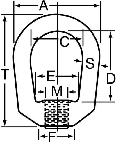 EN-5 نمط صواميل العين، 1/2 بوصة in Kuwait