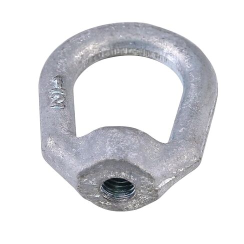 4 Packs Galvanized Steel Thread Lifting Bail Type Eye Nut 1/2" UNC Marine Grade, Female Thread Fastener Ring Shaped Eye Nut in Kuwait