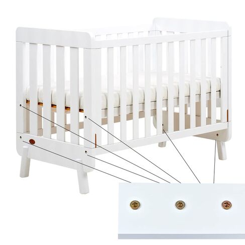 30 Pcs 5/16"-18x25 Threaded Inserts for Wood Nut Insert, Wood Bolt Inserts for Woodworking Projects, Furniture Hardware (30, 5/16"-18x25mm) in Kuwait