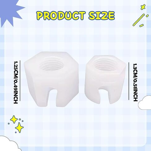 Nuts for Machine Replacement, Maker Accessories, Spare Parts 1.25 cm 1.3 cm in Saudi Arabia