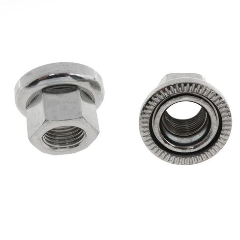 yukata Silver M10 Bicycle axle nut Bike Nuts Accessories Bike Hub nut Front and Rear Bicycle Wheel for Road Bikes, Mountain Bikes, Travel Bicycles,Folding Bicycles 4PCS in Saudi Arabia