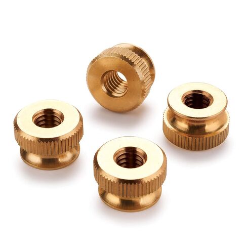 Woodriver Brass Knurled Thumb Nut Knobs 5-1/16" 4-Pieces in Saudi Arabia