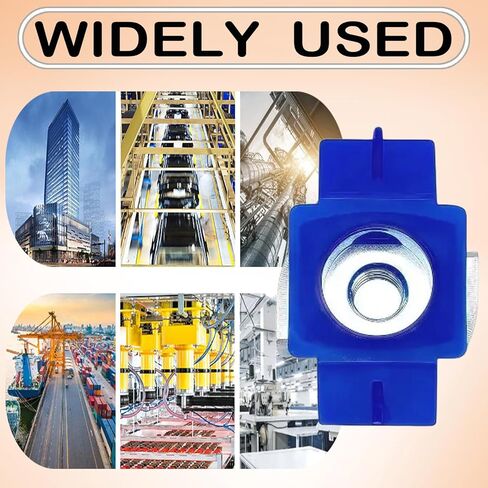 1/4"-20 Nylon Strut Channel Nuts - Strut Nuts with Twist Tab，for Channel Support Systems (Pack of 30) in Kuwait