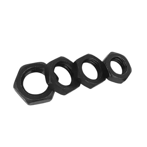 الصف 8 الكربون الأسود الصلب غرامة موضوع مسدس رقيقة المكسرات M8 M10 M12 M14 M16 M20 شقة عرافة مسدس رقاقة منخفضة رقيقة مربى الجوز (M12x1.25-2pcs) in Kuwait