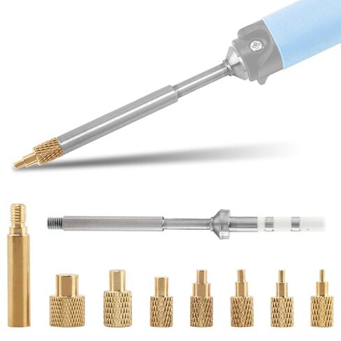 مجموعة الحرارة إدراج أداة M2 M2.5 M3 M4 M5 M6 M8 الساخن ميل تي النحاس مخرش الجوز جزءا لا يتجزأ من الإدراج تلميح محول عدة أجزاء مطبوعة ثلاثية الأبعاد تثبيت ل TS100 TS101 Pine64 936 لحام الحديد مجموعة الحرارة إدراج مجموعة أدوات in Kuwait