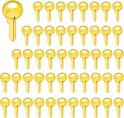 Brass Finish Uncut Key Blanks, SC4 (6SH1) Blank Keys, SC4 Key Blanks 6 Pin (100-Pack) in Saudi Arabia