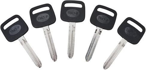 TR47-P Key Blanks(5pcs) with Plastic Head,Truck Key Blanks in Kuwait