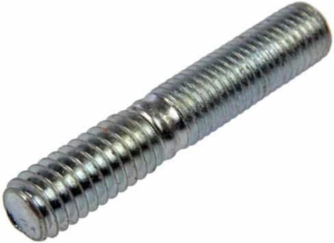 KarParts360 Multi-Purpose Stud | 5/16-18; 5/16-24 Thread Size | Steel Material | Silver | Bolts Fastener | 10 Pieces in Saudi Arabia