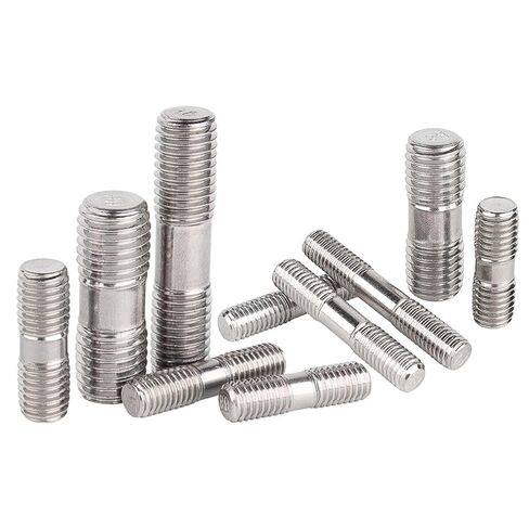 304 Stainless Steel M8 Threaded Rod 10-Pack, Double-Ended Fully Threaded Studs for Construction and DIY (M8*95(10 PCS)) in Saudi Arabia