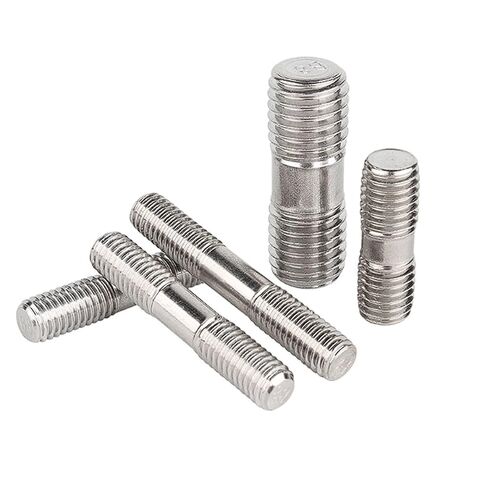304 Stainless Steel M8 Threaded Rod 10-Pack, Double-Ended Fully Threaded Studs for Construction and DIY (M8*95(10 PCS)) in Saudi Arabia