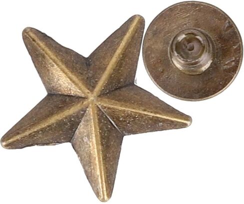 50 Set Studs, 14mm Chicago Screws Rivet for DIY Clothes, Shoes, Purse Decoration in Saudi Arabia