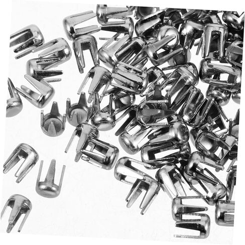 TEHAUX 5000pcs Metal Craft Rivets Four Claw Nails DIY Jewelry Making Tools Accessories in Saudi Arabia