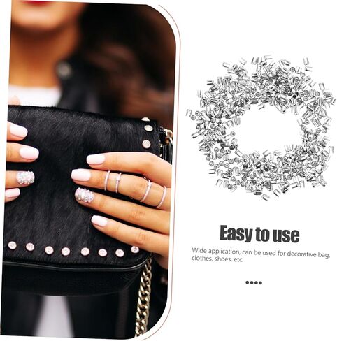 TEHAUX 5000pcs Metal Craft Rivets Four Claw Nails DIY Jewelry Making Tools Accessories in Saudi Arabia