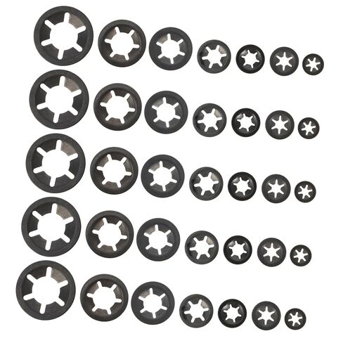 210 Pcs Internal Tooth Locking Washers Carbon Steel Bearing Clamping Rings Quick Lock Washers for Industrial Machinery Automotive Use with Corrosion Resistance in Saudi Arabia