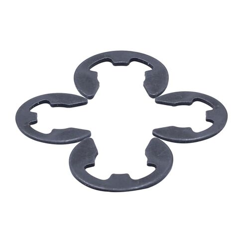 20/100pcs E Type Circlip Retaining Washer M1.5 M2 M2.5 M3 M3.5 M4 M5 M6 M7 M8 M9 M10 M12 M15 Carbon Steel Blackening for Shaft Fastener(M1.5-100 PCS) in Saudi Arabia