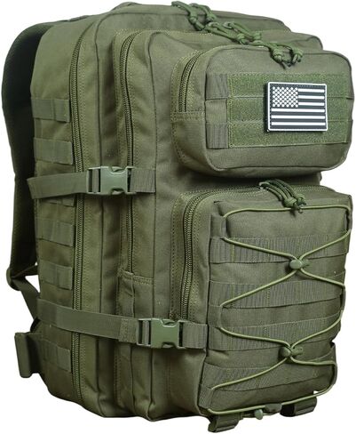 45L العسكرية العسكرية على ظهر الظهر Molle Army Assault Pack 3 Day Bug Out Bag Bag Treeking Rucksack in Kuwait