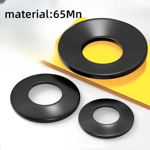 Belleville Washers Conical Disc Spring Cup Washers High-Strength Material, 65Mn Belleville Washers (1/4",20) in Saudi Arabia