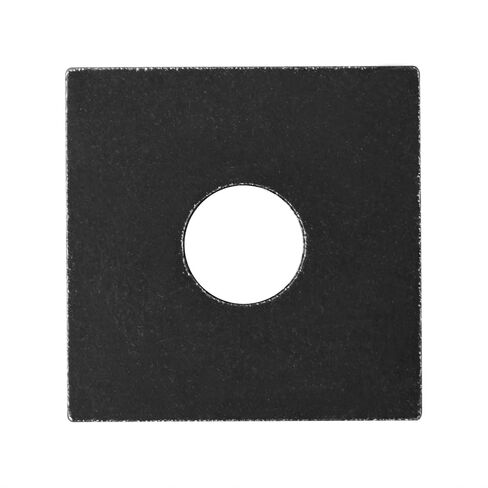 10 عبوات 2-1/2" x 2-1/2" غسالة مربعة مسطحة، 3/4" مسمار، ملحومة على لوح فولاذي، سميكة 5.7 مم in Saudi Arabia