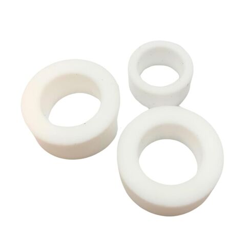 غسالات زجاج بقياس تيفلون 12 عبوة | درجات حرارة تصل إلى 450 درجة فهرنهايت | يستخدم لتطبيقات زجاج الرؤية لمستوى سائل الغلاية (5/8 بوصة × 7/8 بوصة × 5/16 بوصة) in Kuwait