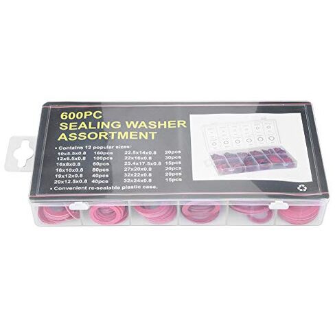 600pcs Red Vulcanised Fibre Washer, Strong Prevention, 160pcs: 10x5x0.8mm, Easy to Identify, Application: Applicable to All Kinds of Transformer in Saudi Arabia