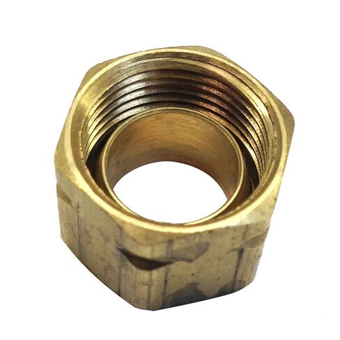 71004K - Aftermarket Replacement Uflex Brass Compression Nut with Sleeve 61CA-6 Compatible with Uflex USA in Saudi Arabia